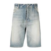 Blå Casual Bomuld Shorts