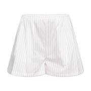 Stribet mønster shorts