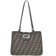 Pre-owned Canvas fendi-tasker