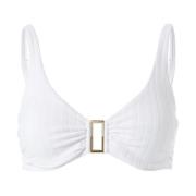 Hvid Stribet Bikini Top Bel Air