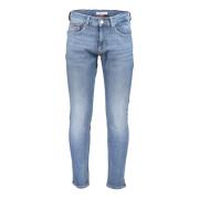 Blå Denim Jeans Austin Slim Tapered