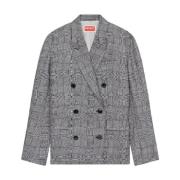 Ternede Oversized Dobbelt-Breasted Blazer