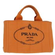 Pre-owned Canvas prada-tasker