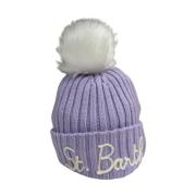 Vinter Ribbed Pink Kvinders Hat