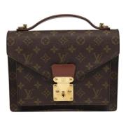 Pre-owned Canvas louis-vuitton-tasker