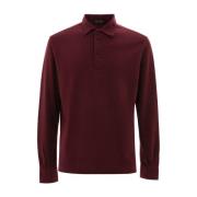 Bomuld og Cashmere Polo Shirt