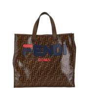 Pre-owned Canvas fendi-tasker