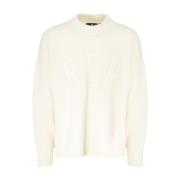 Ivory Uld Oversized Sweater