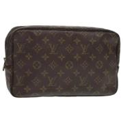 Pre-owned Canvas louis-vuitton-tasker