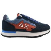 Navy Blue Vintersneakers