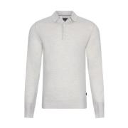 Merino Polo LS Creme