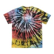 Sunburst Spiral Tie Dye Logo T-shirt