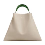 Venice Hobo Medium Beige Lædertaske