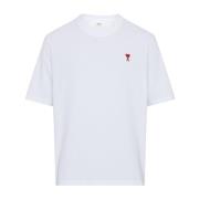 Bomuld Jersey T-Shirt - Hvid