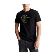 Monogram Echo Grafisk T-shirt