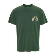 Grøn Classic Curved College T-shirt