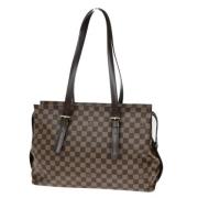 Pre-owned Canvas louis-vuitton-tasker