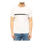 Herre Slim Fit Printet T-shirt