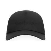 Logo Baseball Cap Bomuld Linned