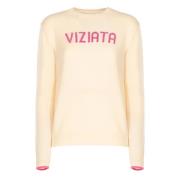 Sweater med Viziata Broderi