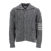 Mohair Cable Strik Cardigan