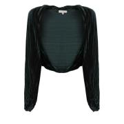 Grøn Velvet Shawl Sweaters