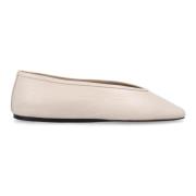 Elegant Lukket Ecru Luna Slipper Sko