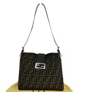 Pre-owned Canvas fendi-tasker