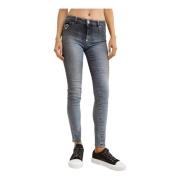 Grå Heart Skinny Fit Jeggings