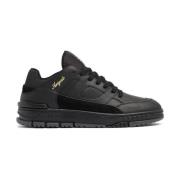 Black Leather Area Lo Sneakers