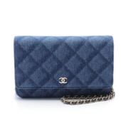 Pre-owned Stof chanel-tasker