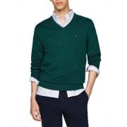 Grøn Bomuld Cashmere Sweater