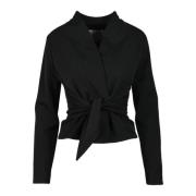 Elegant Blazer med Polyesterblanding