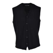 Merino Uld Strik Vest