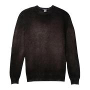 Håndmalet vendbar ødelagt sweater