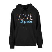 Sort Sweatshirt til Kvinder - Love Moschino Kollektion