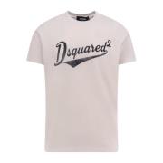 Logo Print Bomuld T-Shirt