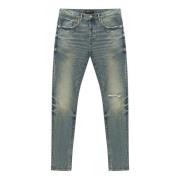 Slim Fit Corded Bælte Loop Jeans