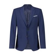 Elegant uldblandet Slim-Fit jakke