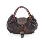 Pre-owned Canvas fendi-tasker