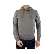 Hoodie i Taupe Farve