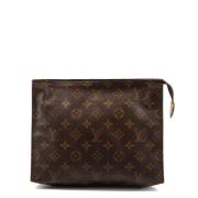 Pre-owned Canvas louis-vuitton-tasker