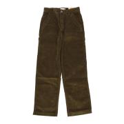 Velvet Work Cord Pant Dark Olive