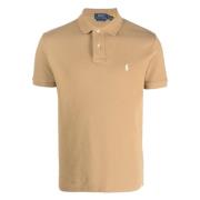 Tilpasset slim fit bomuld mesh polo shirt