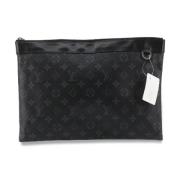 Pre-owned Canvas louis-vuitton-tasker