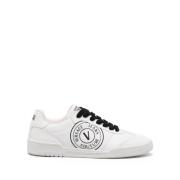 Hvide Sneakers med Logo Print