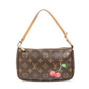 Pre-owned Canvas louis-vuitton-tasker