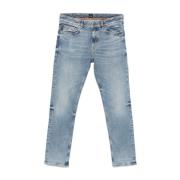 Denim Bomuld Jeans, Fem-Lomme Design