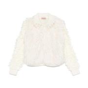 Frynse Sne Cardigan