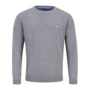 Herre Crewneck Striktrøje